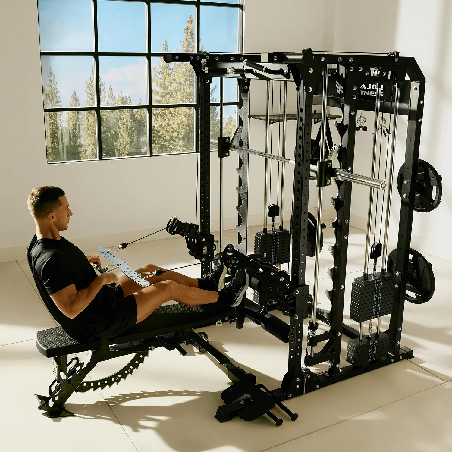 Major Fitness Heritage Series AH64 Adjustable Weight Bench - Image 12
