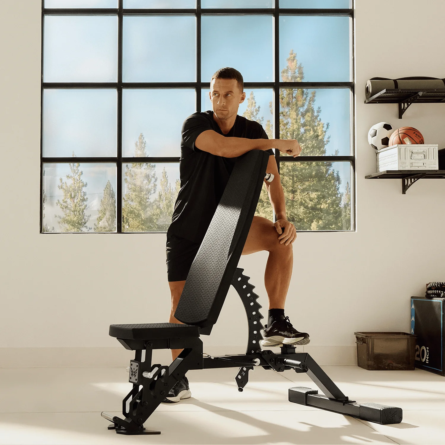 Major Fitness Heritage Series AH64 Adjustable Weight Bench - Image 13