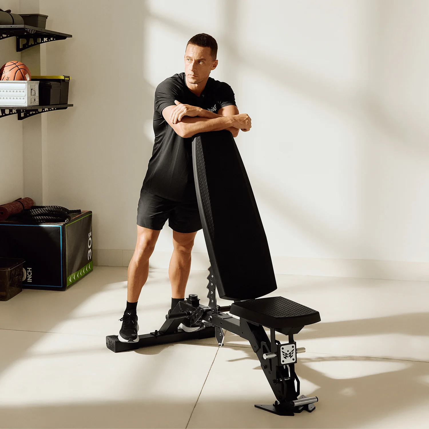 Major Fitness Heritage Series AH64 Adjustable Weight Bench - Image 14