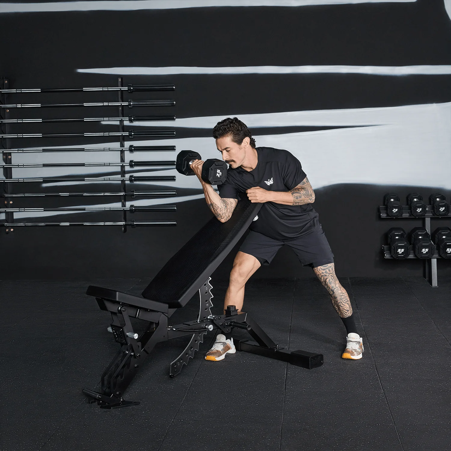 Major Fitness Heritage Series AH64 Adjustable Weight Bench - Image 4