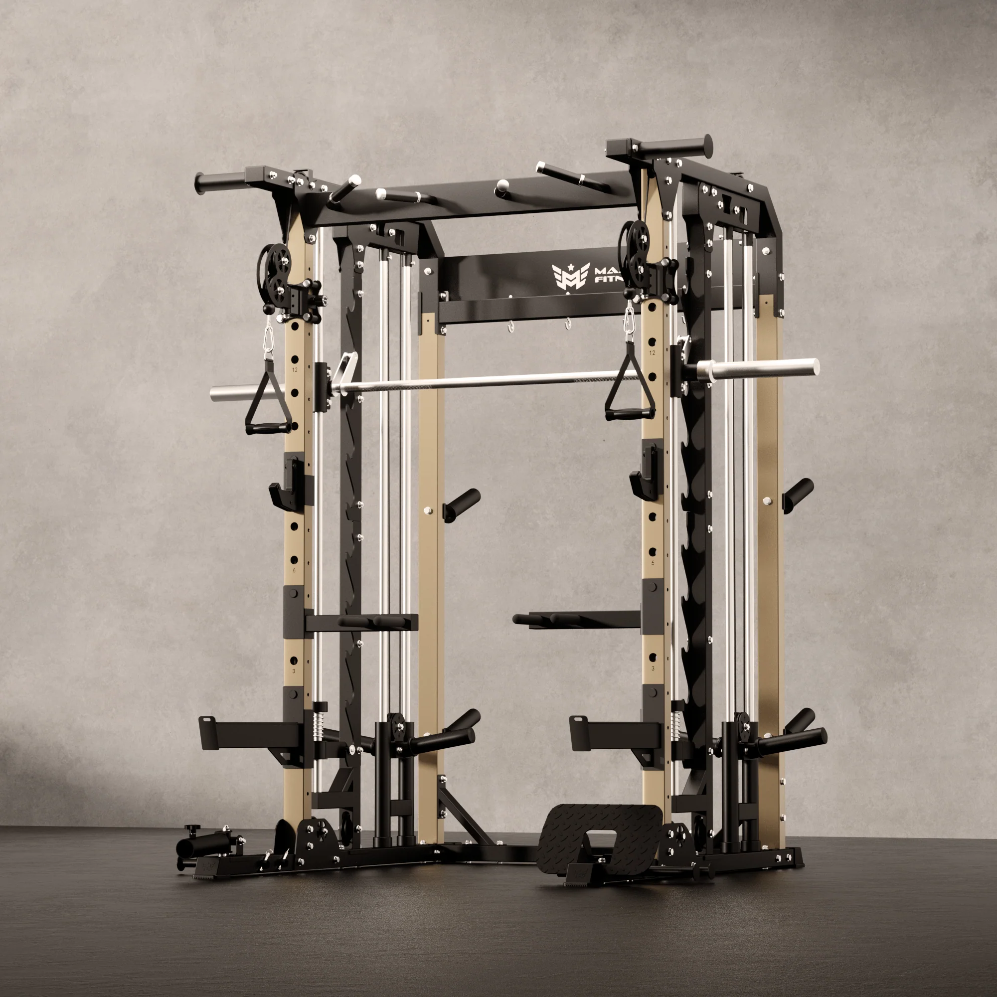 Major Fitness B52 All-In-One Home Gym Smith Machine - Image 3