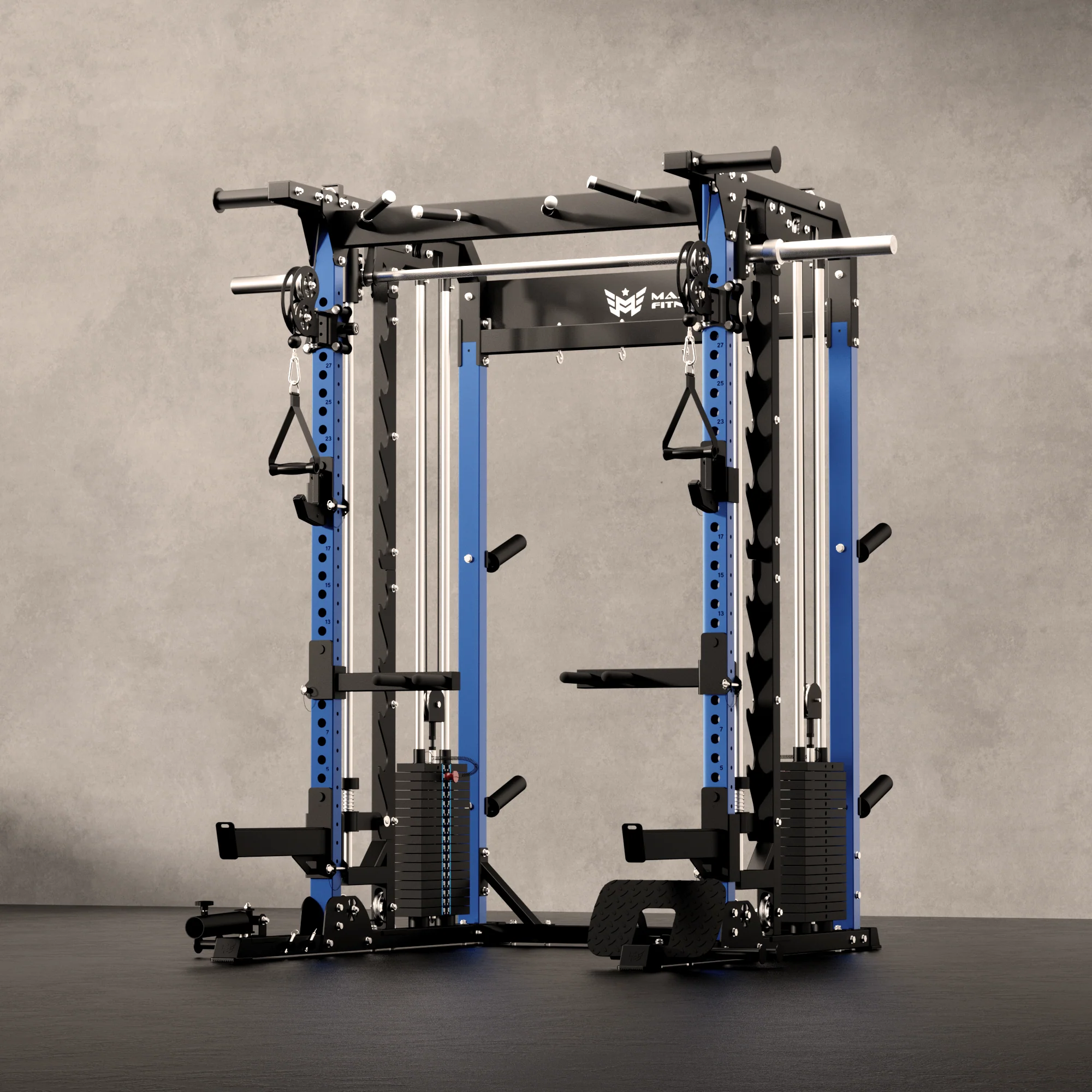Major Fitness B52 All-In-One Home Gym Smith Machine - Image 5