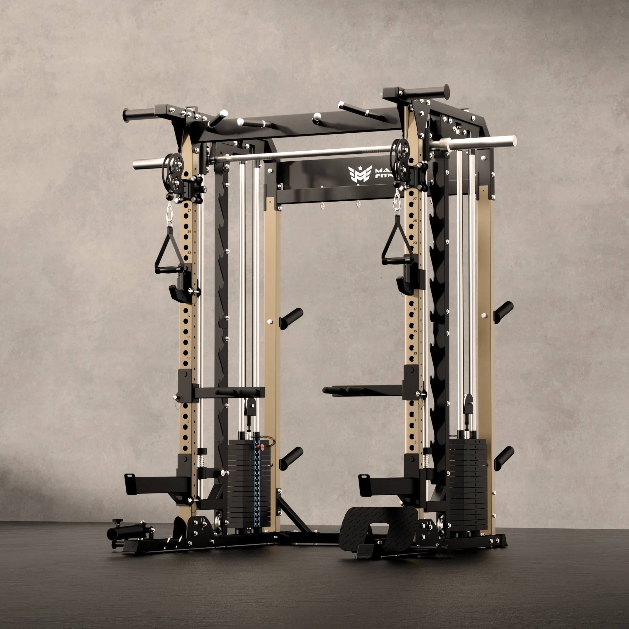Major Fitness B52 All-In-One Home Gym Smith Machine - Image 6