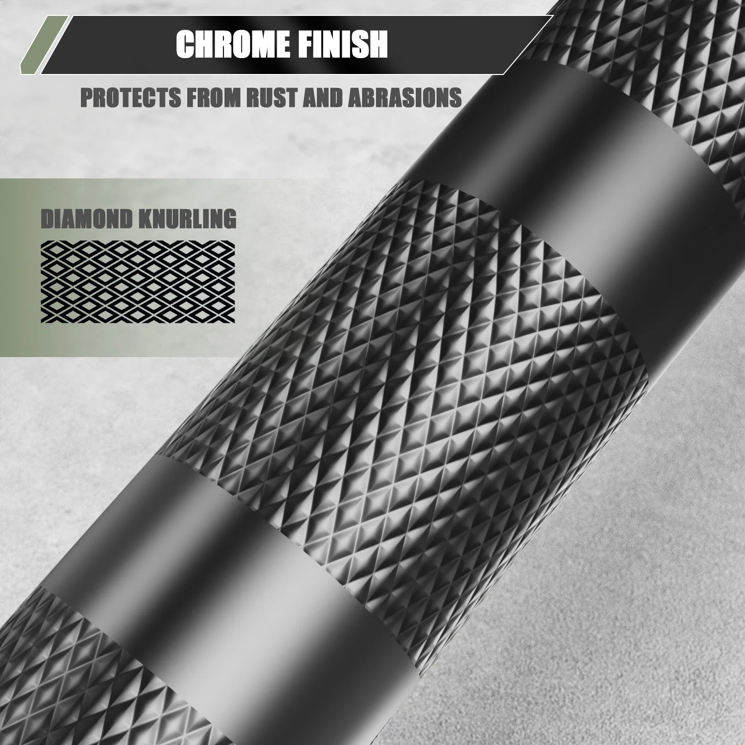 Major Fitness 7ft 20kg Home Gym Barbell - Image 4