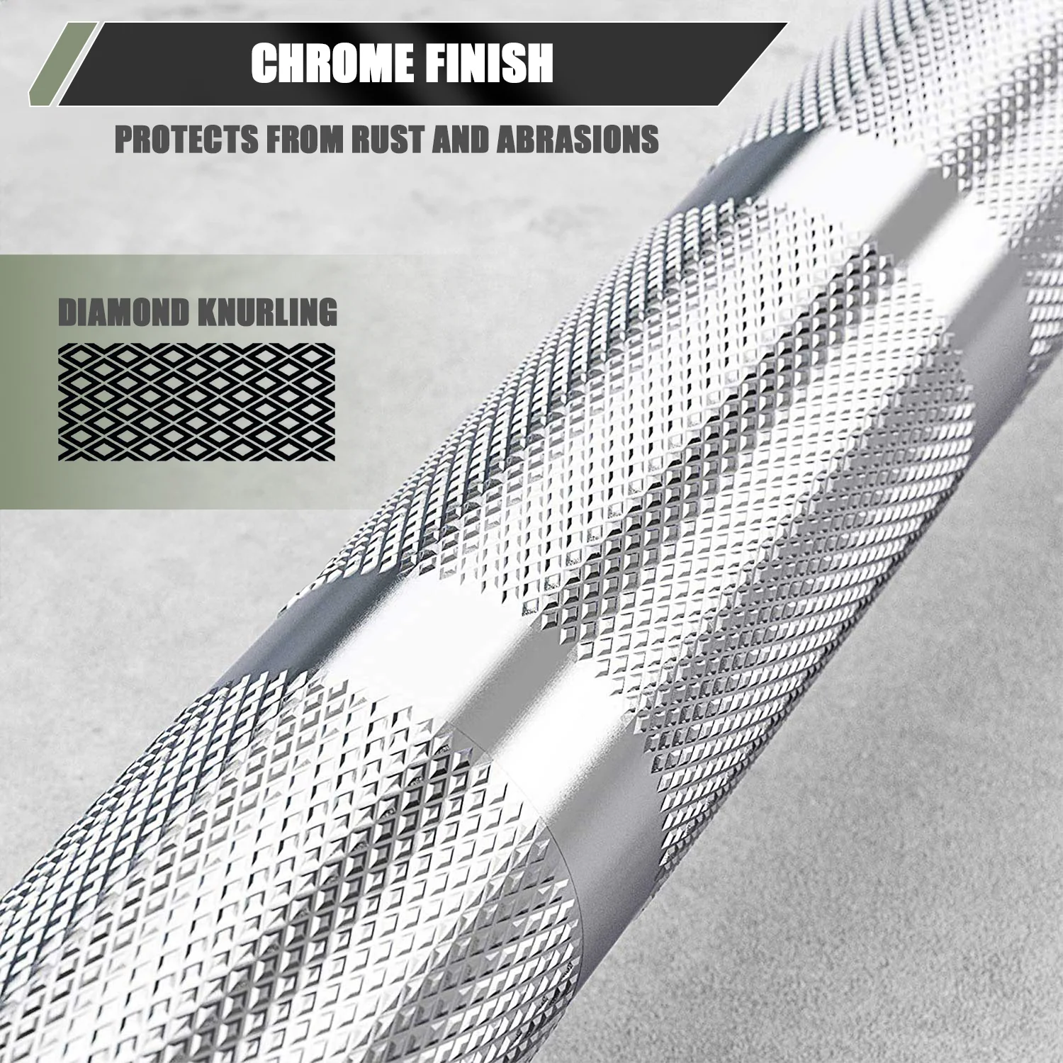 Major Fitness 7ft 20kg Home Gym Barbell - Image 8