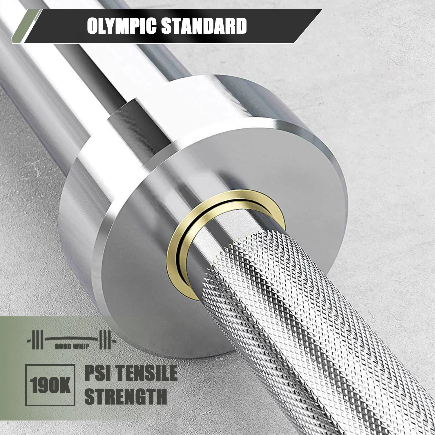 Major Fitness 7ft 20kg Home Gym Barbell - Image 9