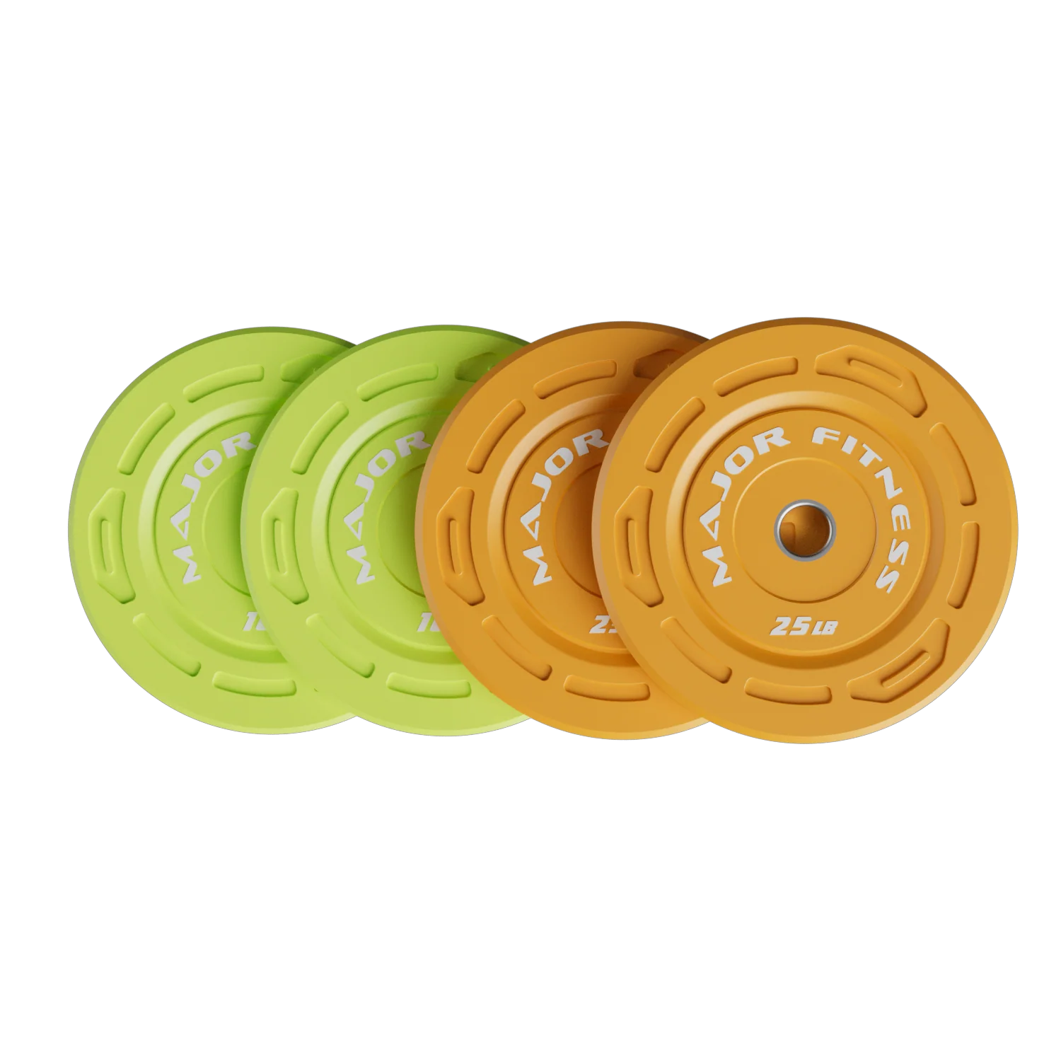 Major Fitness Color Grip Low Bounce Bumper Plates - Image 11