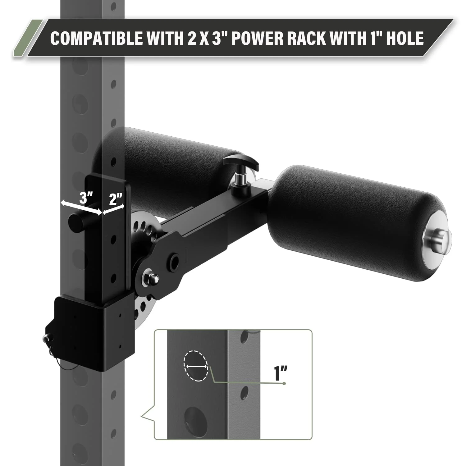 Major Fitness Home Gym Equipment Leg Holder Attachment - Image 8