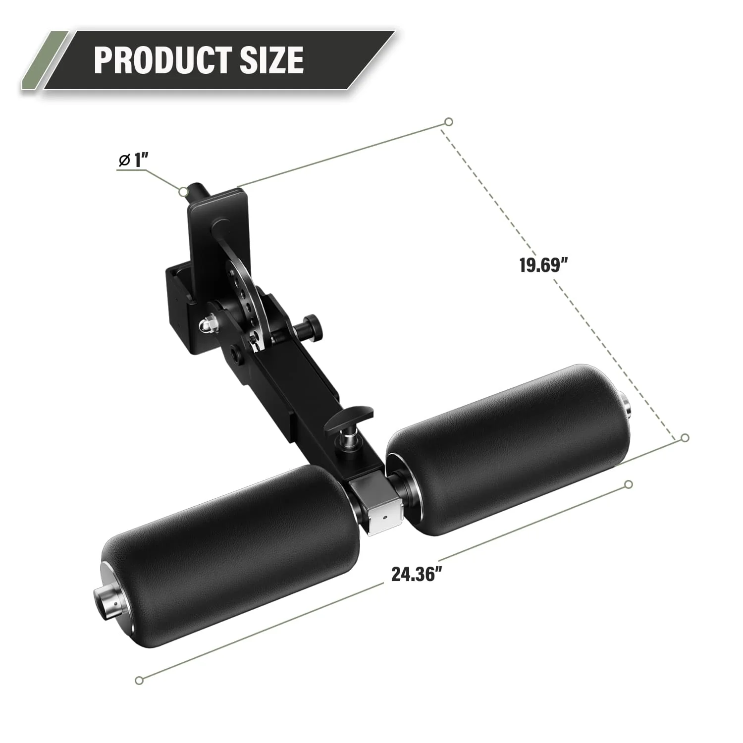 Major Fitness Home Gym Equipment Leg Holder Attachment - Image 9