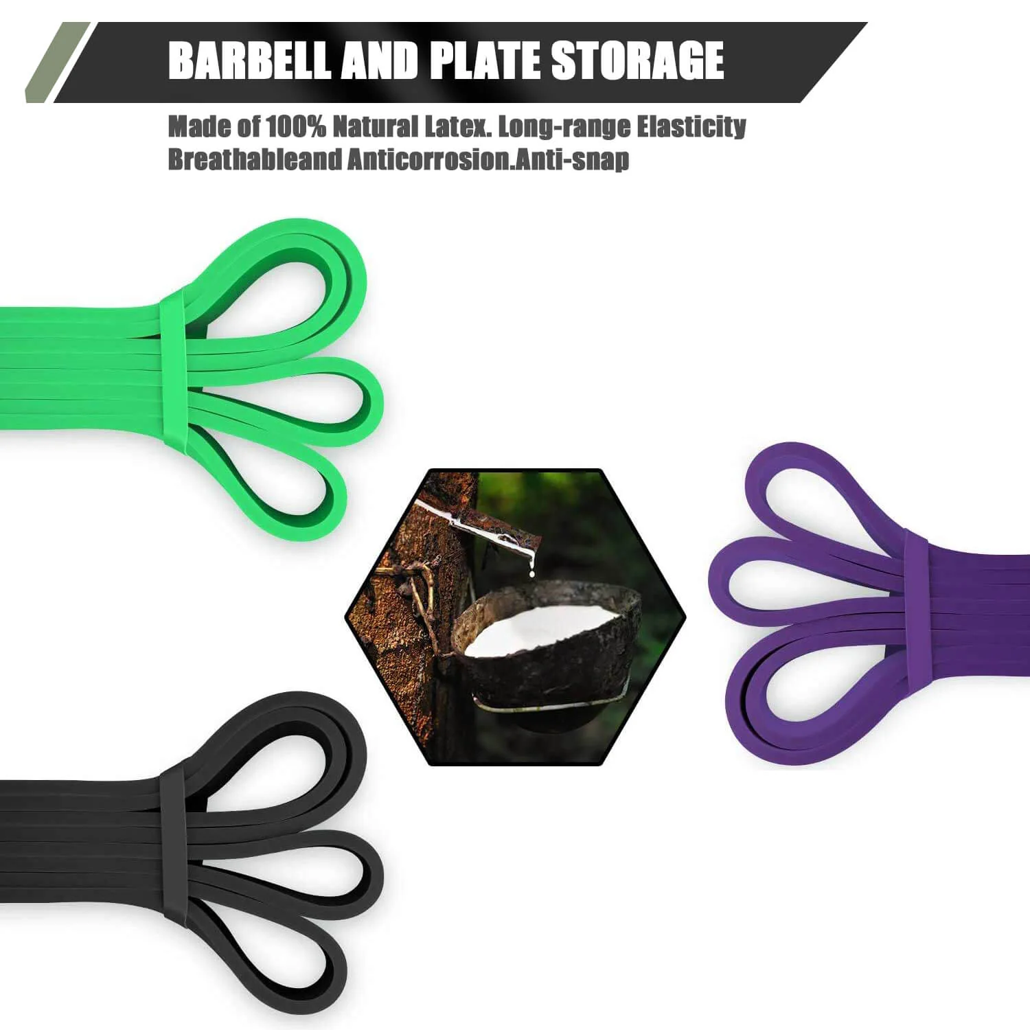 Major Fitness Pull-Up Assist Band Resistance Power Bands - Image 3