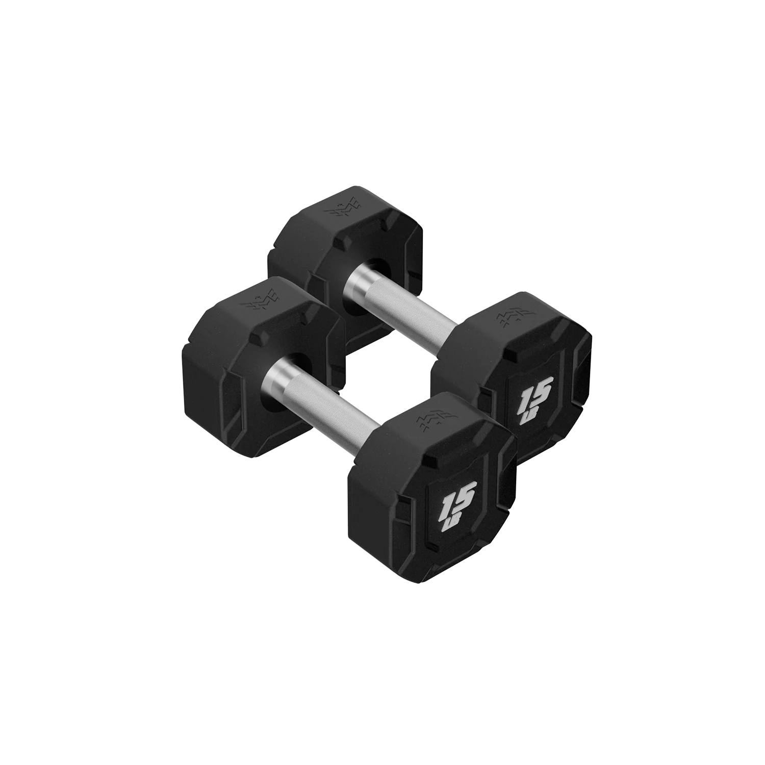 Major Fitness Urethane Octagonal-Shield Dumbbells - Image 4