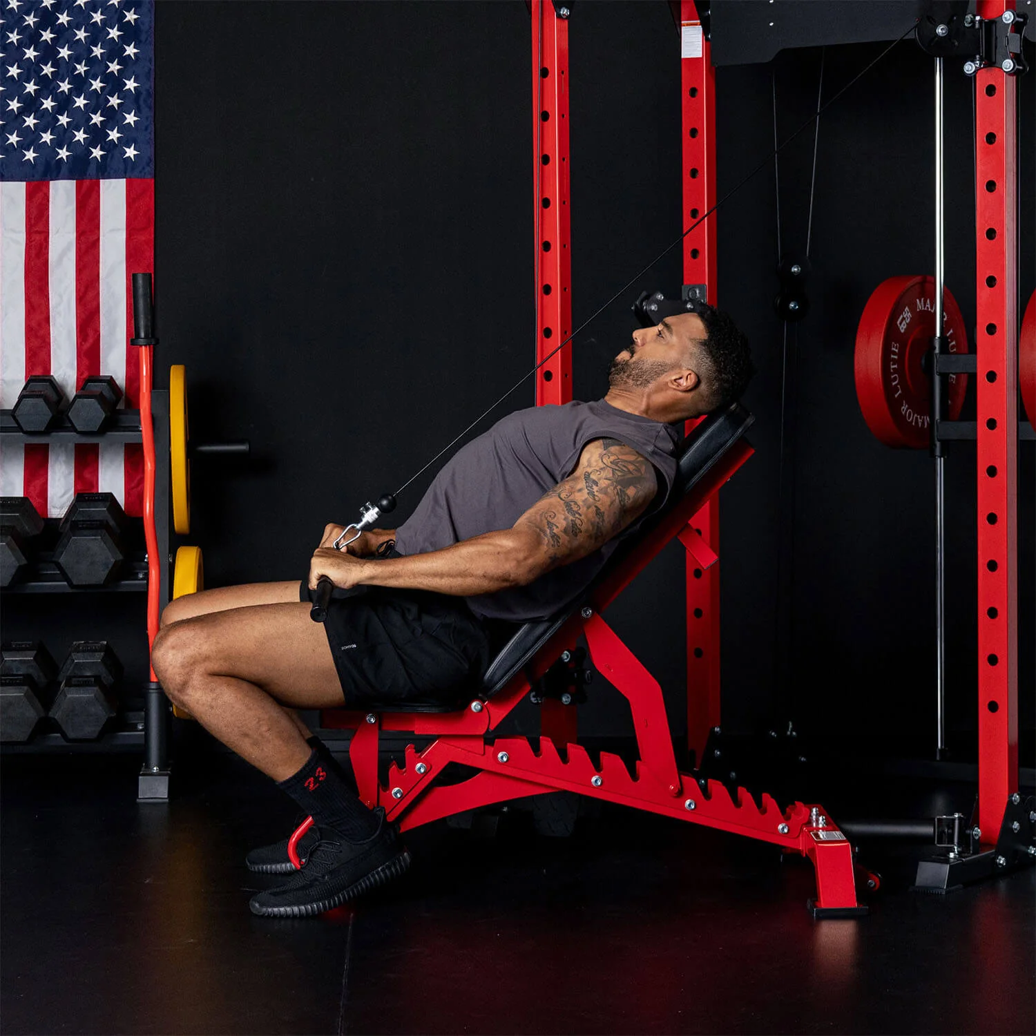 Major Fitness Adjustable Bench | 1300Lbs Capacity Weight Bench PLT01 - Image 11
