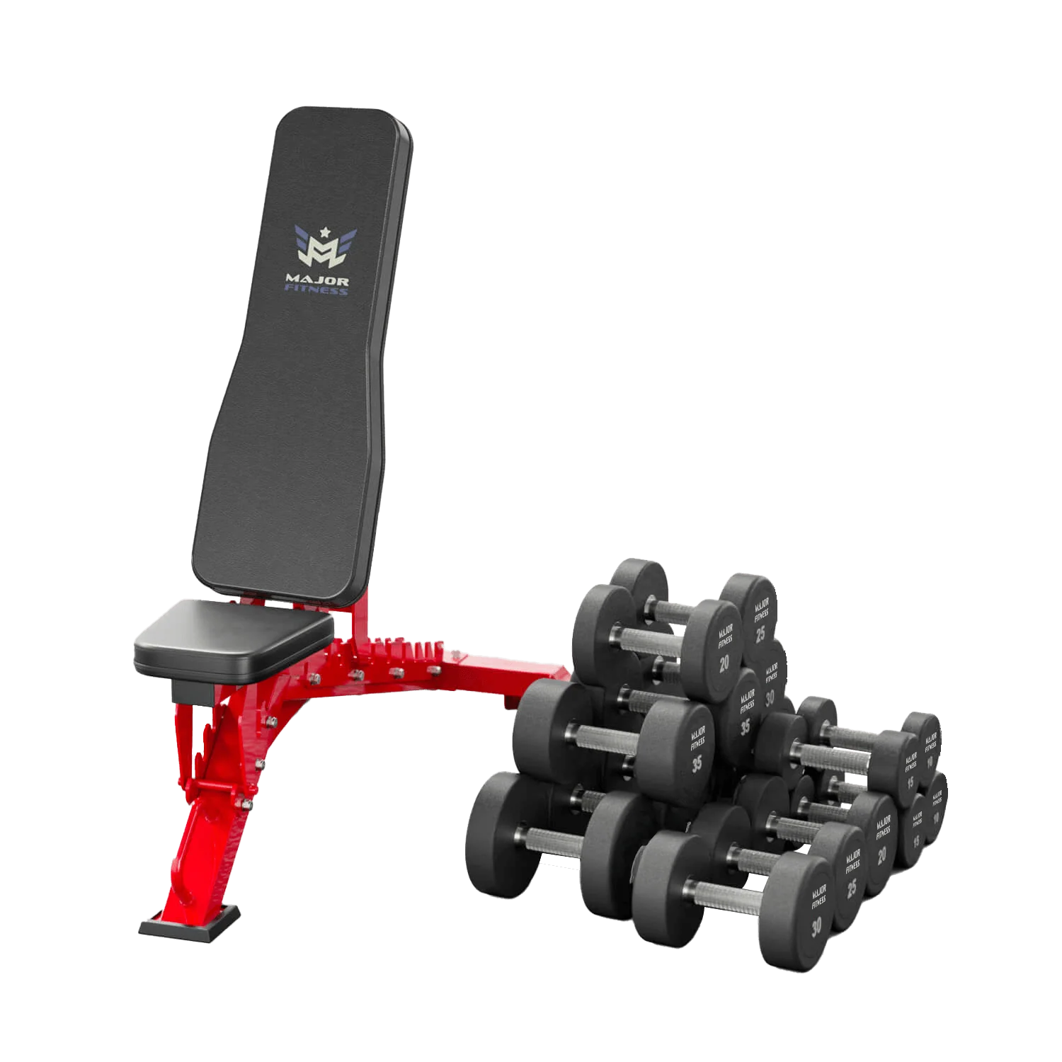 Major Fitness Adjustable Bench | 1300Lbs Capacity Weight Bench PLT01 - Image 13